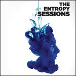 The Entropy Sessions Audiobook Cover (a man's face in profile with smoke and/or water mixed with it)