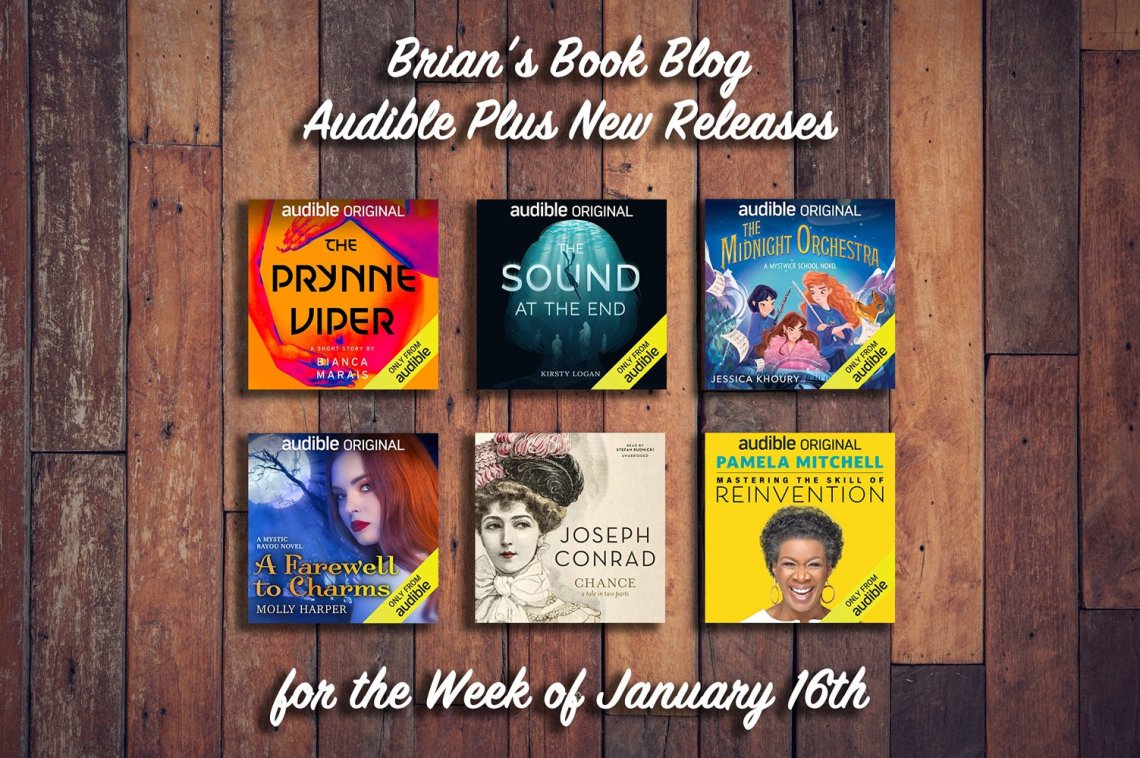 January 16th Free With Audible Plus Cover - Featuring Covers from 6 titles