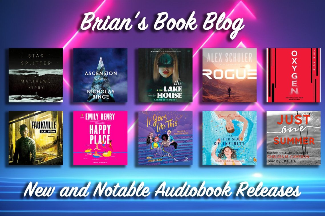 New and Notable Audiobook Releases for the Week of April 29th on Steve’s Book Blog