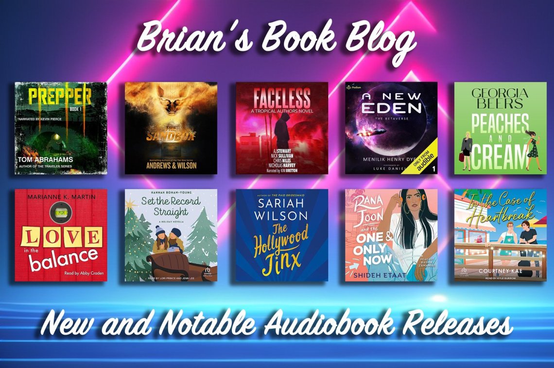 New and Notable Audiobook Releases for the Week of July 29th on Steve’s Book Blog